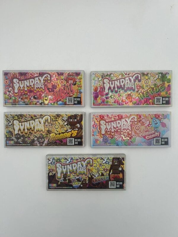 Sunday Mushroom Chocolate Bars