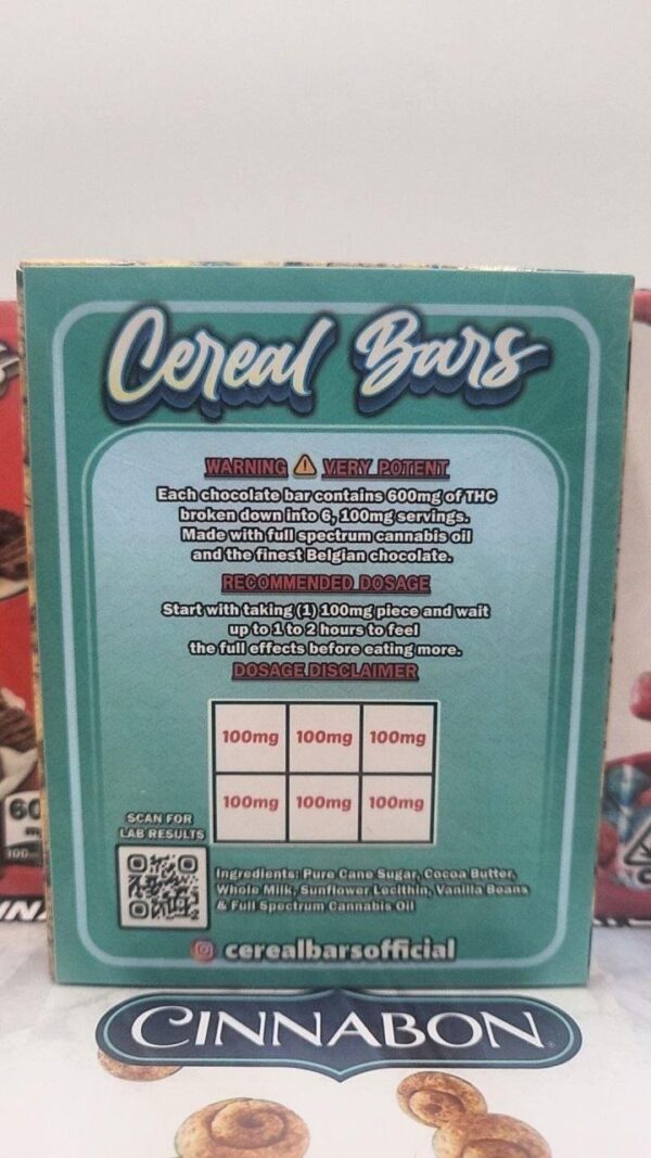 Cereal Bars Cannabis Infused Chocolate Bar