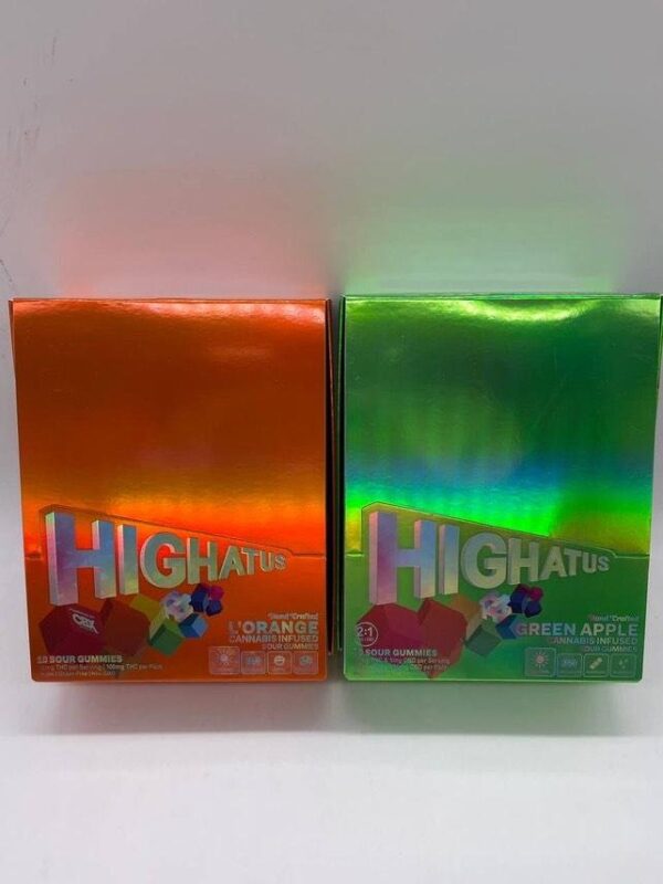 Highatus Cannabis Infused Sour Gummies