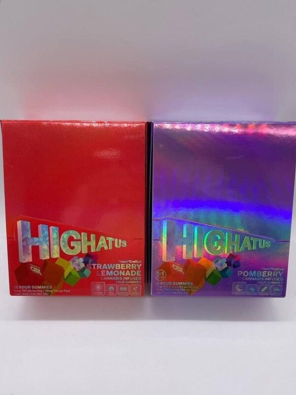 Highatus Cannabis Infused Sour Gummies