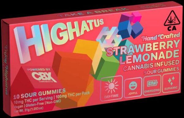 Highatus Cannabis Infused Sour Gummies