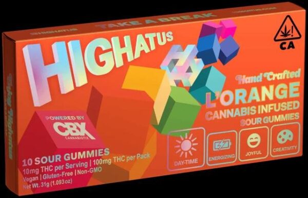 Highatus Cannabis Infused Sour Gummies